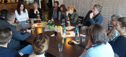 Treffen zum Stammtisch in Sachsen